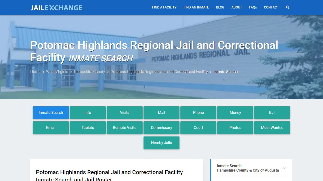 Potomac Highlands Regional Jail and Correctional Facility